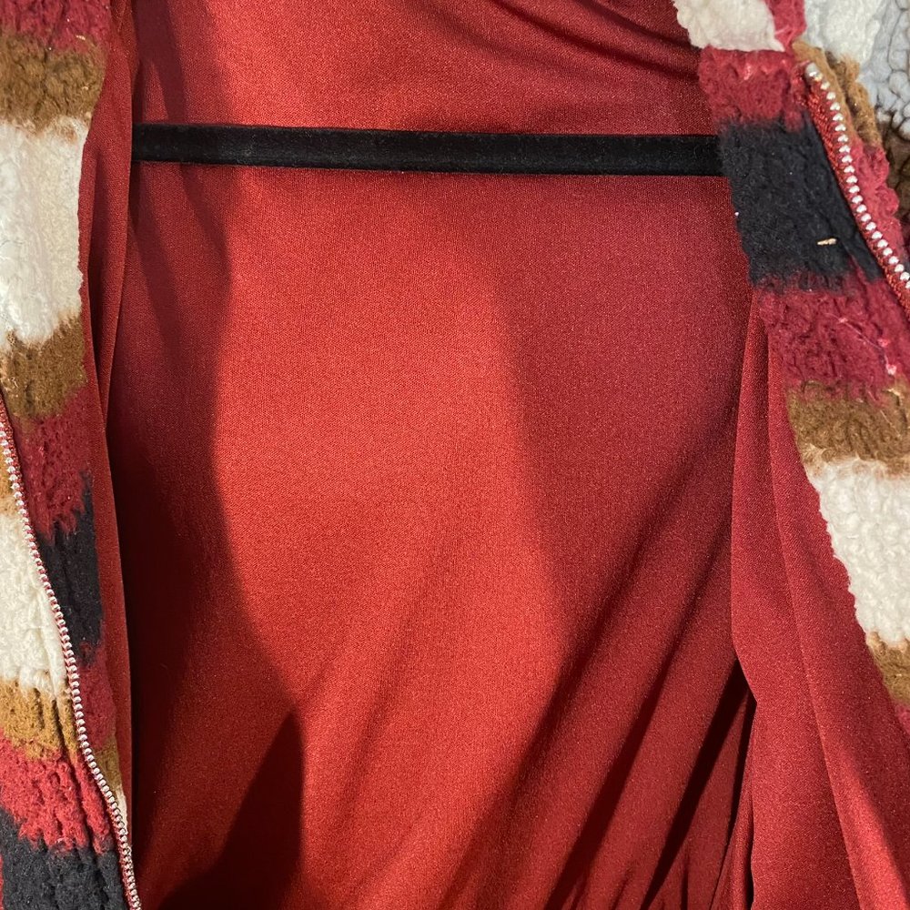 Ashley By 26 Faux Sherpa Hoodie - Picture 6 of 6